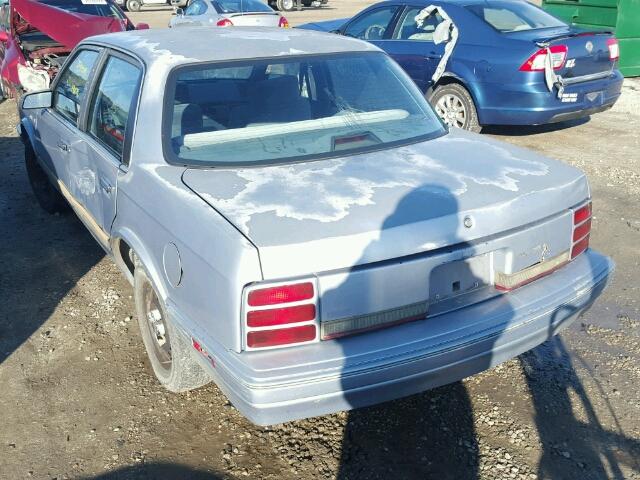 1G3AJ55M9S6329581 - 1995 OLDSMOBILE CIERA SL BLUE photo 3