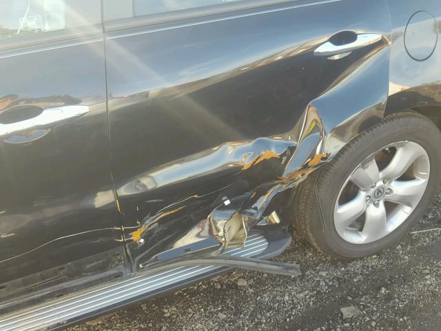 5J8TB18567A020403 - 2007 ACURA RDX TECHNO BLACK photo 9