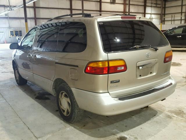 4T3ZF13C8YU240583 - 2000 TOYOTA SIENNA LE TAN photo 3