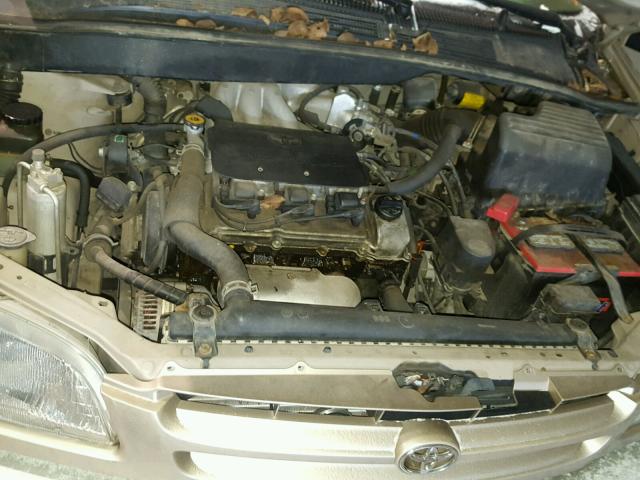 4T3ZF13C8YU240583 - 2000 TOYOTA SIENNA LE TAN photo 7