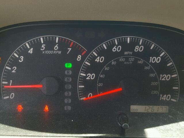 4T1BE32KX5U098105 - 2005 TOYOTA CAMRY LE წითელი ფოტო 8