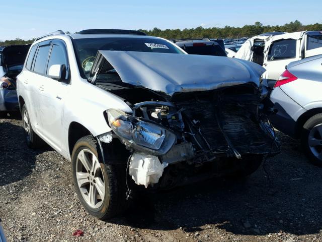 JTEES43A682093355 - 2008 TOYOTA HIGHLANDER SILVER photo 1