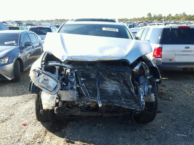 JTEES43A682093355 - 2008 TOYOTA HIGHLANDER SILVER photo 9