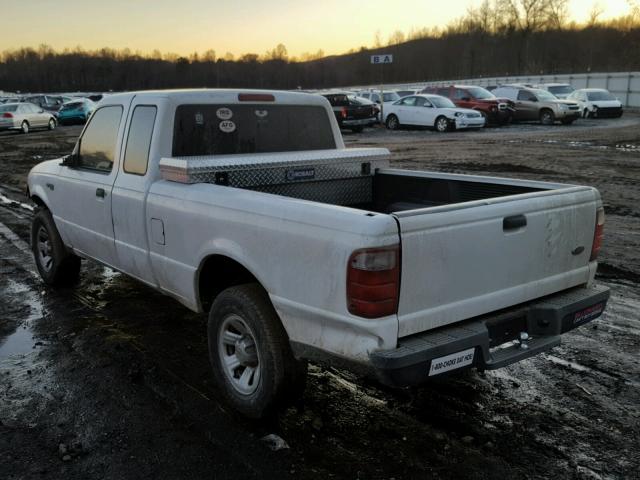 1FTYR14U04PA75144 - 2004 FORD RANGER SUP WHITE photo 3