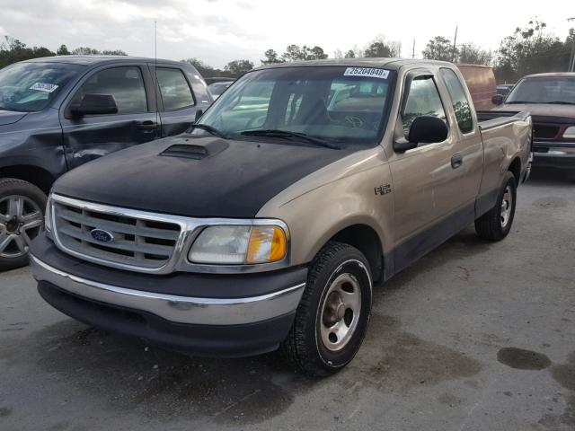 1FTZX17251NB63327 - 2001 FORD F150 BROWN photo 2