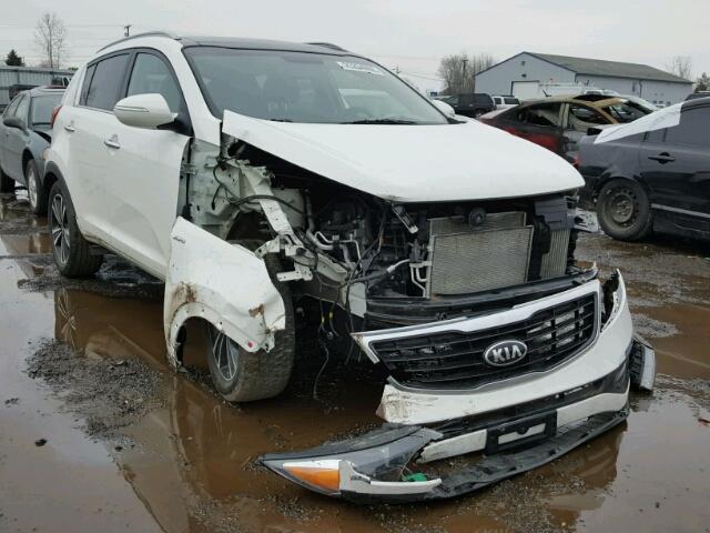 KNDPCCA68G7871840 - 2016 KIA SPORTAGE E WHITE photo 1