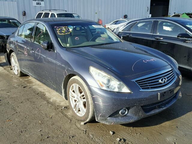 JN1DV6AP6BM602210 - 2011 INFINITI G25 BASE BLACK photo 1