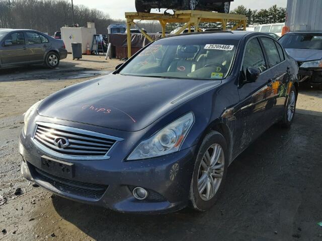 JN1DV6AP6BM602210 - 2011 INFINITI G25 BASE BLACK photo 2