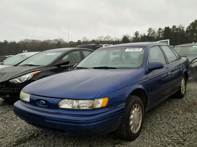 1FALP5248SA257528 - 1995 FORD TAURUS GL BLUE photo 2