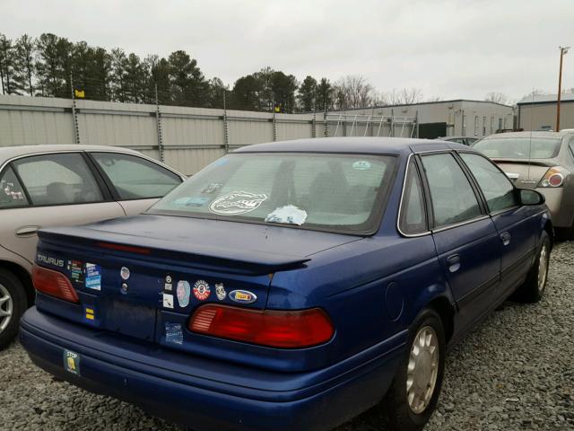 1FALP5248SA257528 - 1995 FORD TAURUS GL BLUE photo 4