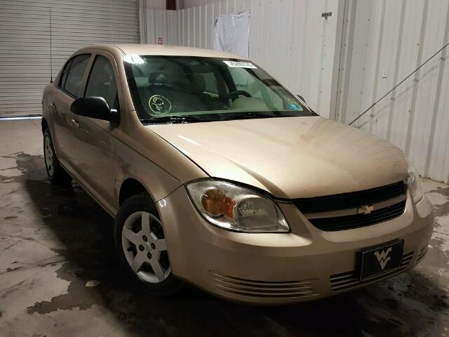 1G1AK55F867852047 - 2006 CHEVROLET COBALT LS GOLD photo 1