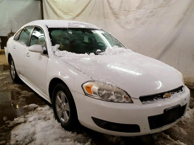 2G1WB5EK0A1150720 - 2010 CHEVROLET IMPALA LT WHITE photo 1