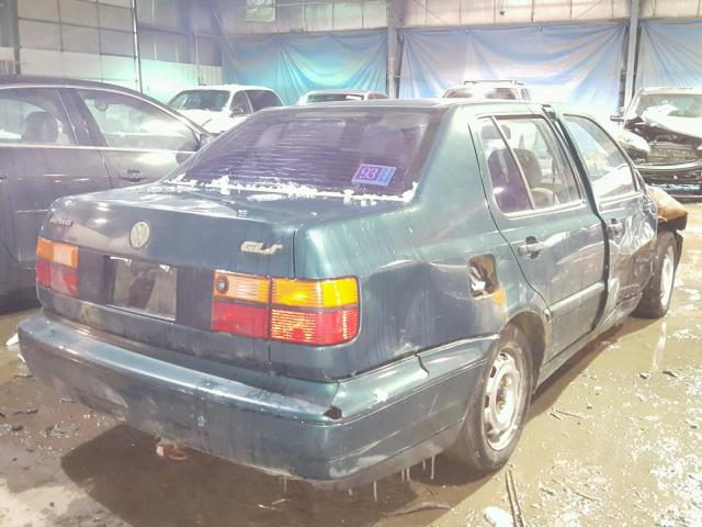 3VWSA81H9TM026166 - 1996 VOLKSWAGEN JETTA GLS GREEN photo 4