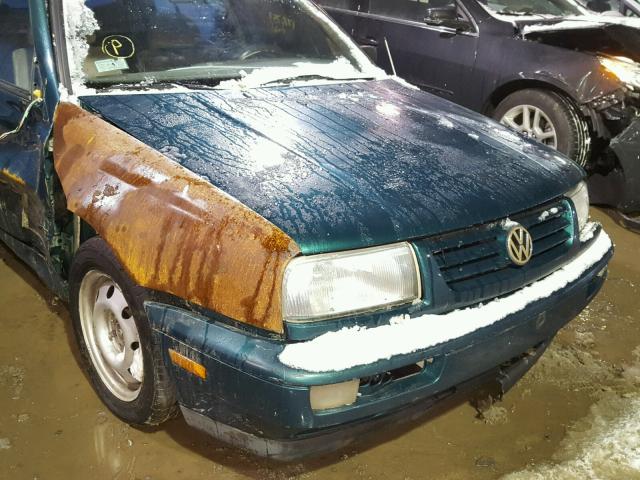 3VWSA81H9TM026166 - 1996 VOLKSWAGEN JETTA GLS GREEN photo 9