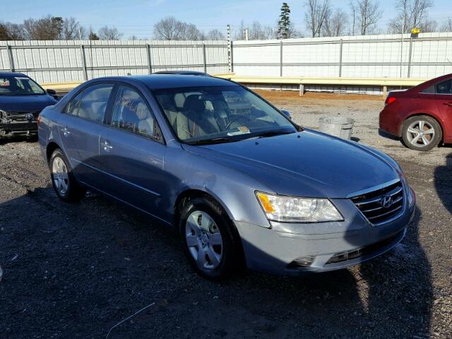 5NPET46C59H476668 - 2009 HYUNDAI SONATA GLS BLUE photo 1