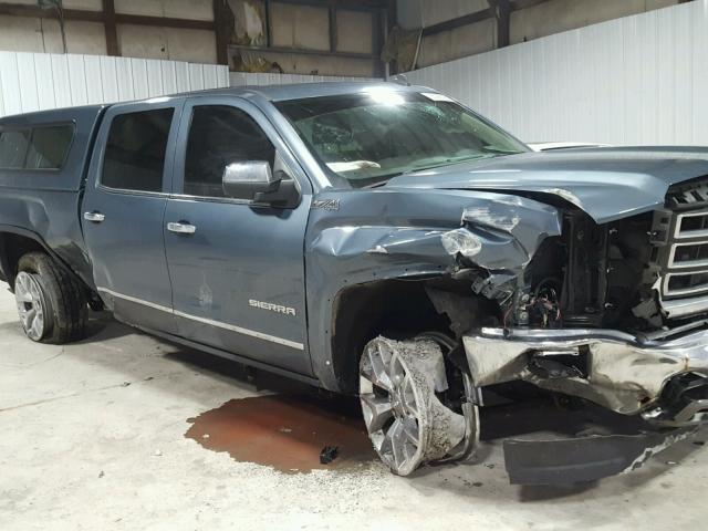 3GTU2VEC7EG332225 - 2014 GMC SIERRA K15 BLUE photo 9