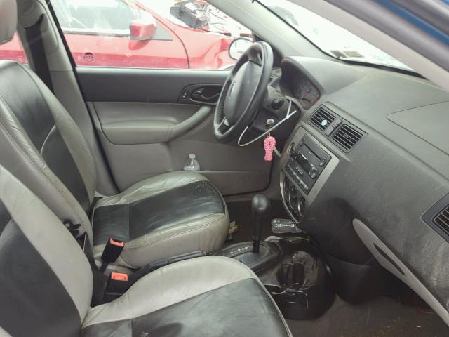 1FAFP34N57W176875 - 2007 FORD FOCUS ZX4 BLUE photo 5