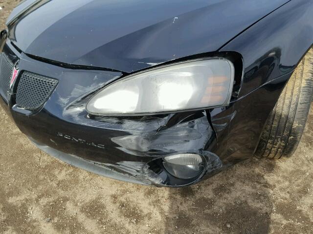 2G2WS522X51355449 - 2005 PONTIAC GRAND PRIX BLACK photo 10