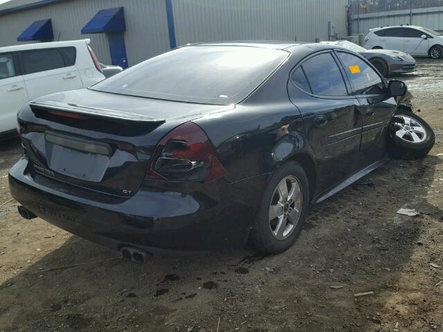 2G2WS522X51355449 - 2005 PONTIAC GRAND PRIX BLACK photo 4