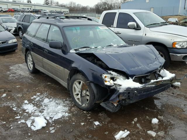 4S3BH665227623251 - 2002 SUBARU LEGACY OUT BLUE photo 1