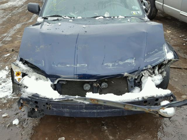 4S3BH665227623251 - 2002 SUBARU LEGACY OUT BLUE photo 7