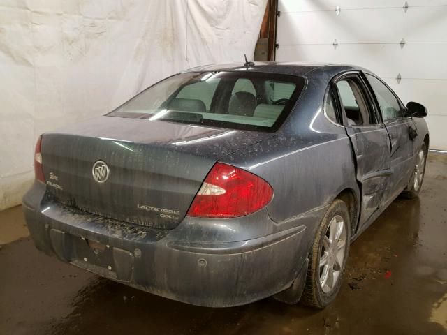 2G4WD582971131147 - 2007 BUICK LACROSSE C BLUE photo 4