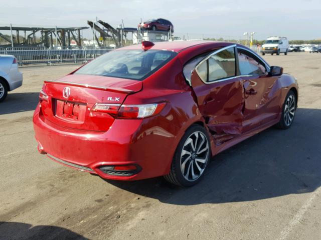 19UDE2F87HA011659 - 2017 ACURA ILX PREMIU RED photo 4