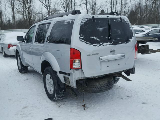 5N1AR1NB9CC637235 - 2012 NISSAN PATHFINDER SILVER photo 3