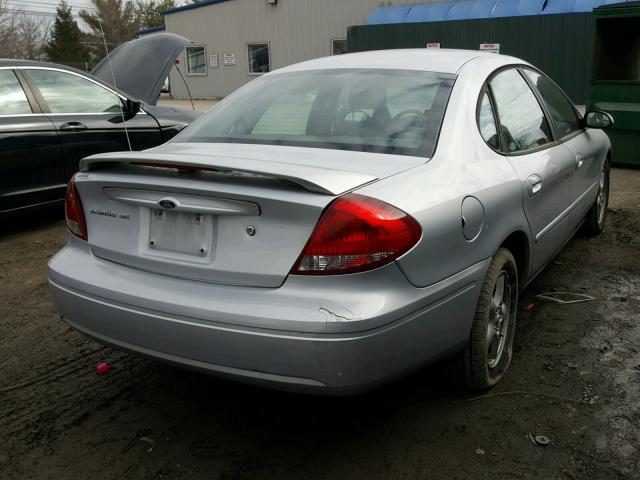 1FAFP53U04A137706 - 2004 FORD TAURUS SE SILVER photo 4