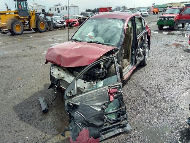 1G8AJ52F65Z177178 - 2005 SATURN ION LEVEL RED photo 2