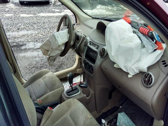 1G8AJ52F65Z177178 - 2005 SATURN ION LEVEL RED photo 5