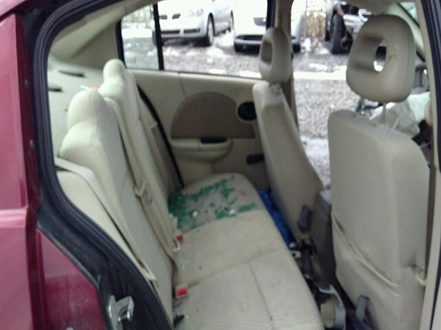 1G8AJ52F65Z177178 - 2005 SATURN ION LEVEL RED photo 6