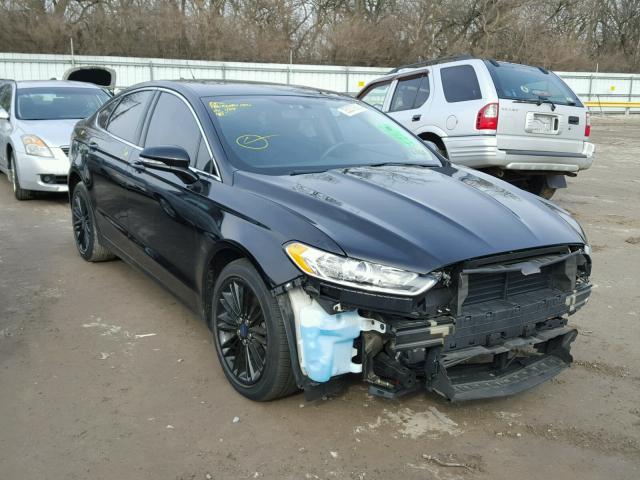 3FA6P0T9XGR393828 - 2016 FORD FUSION SE BLACK photo 1