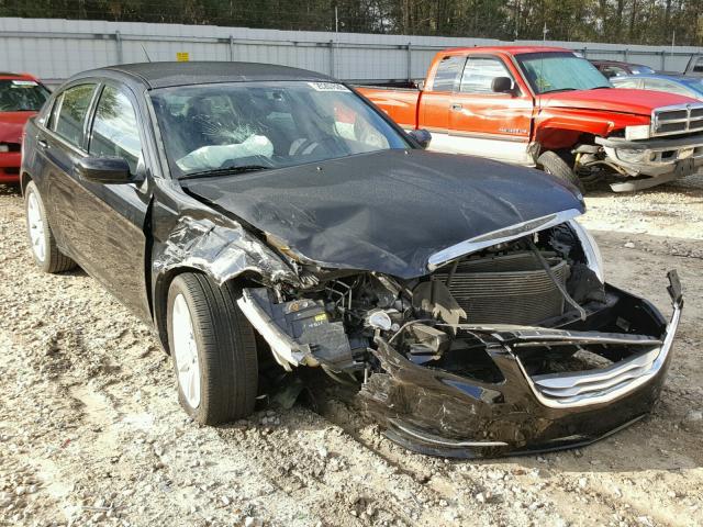 1C3CCBAB0DN669334 - 2013 CHRYSLER 200 LX BLACK photo 1