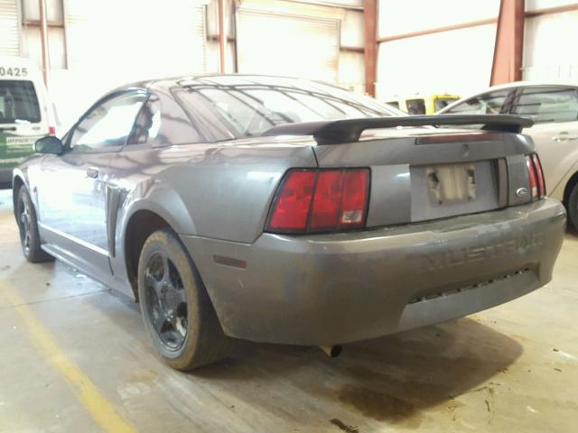 1FAFP40674F148382 - 2004 FORD MUSTANG GRAY photo 3