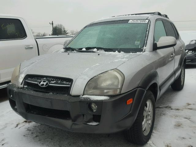 KM8JN12D46U344780 - 2006 HYUNDAI TUCSON GLS GRAY photo 2