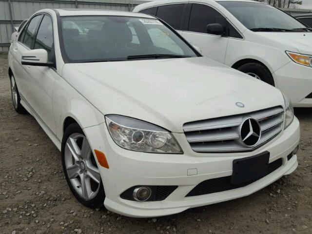 WDDGF5EB8AR131359 - 2010 MERCEDES-BENZ C 300 WHITE photo 1