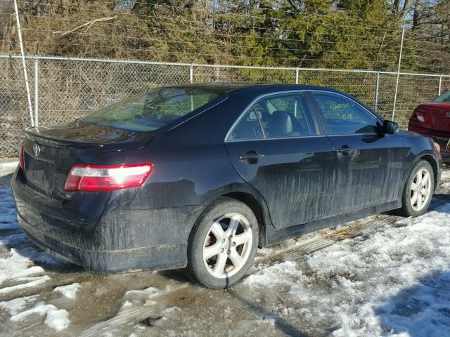 4T1BE46K57U116769 - 2007 TOYOTA CAMRY NEW BLACK photo 4