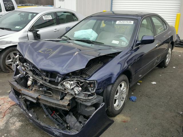 19UUA564XXA003757 - 1999 ACURA 3.2TL BLUE photo 2