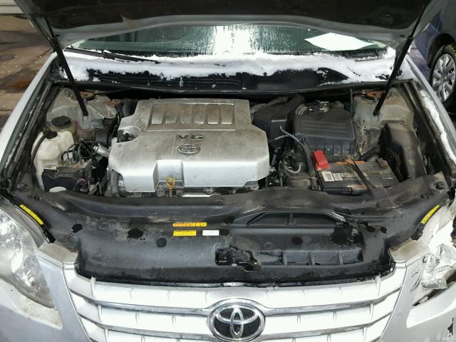 4T1BK36B27U188838 - 2007 TOYOTA AVALON XL SILVER photo 7