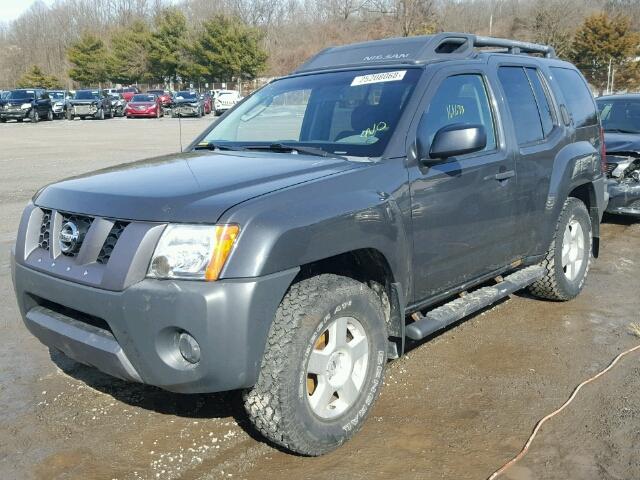 5N1AN08WX8C510523 - 2008 NISSAN XTERRA OFF GRAY photo 2