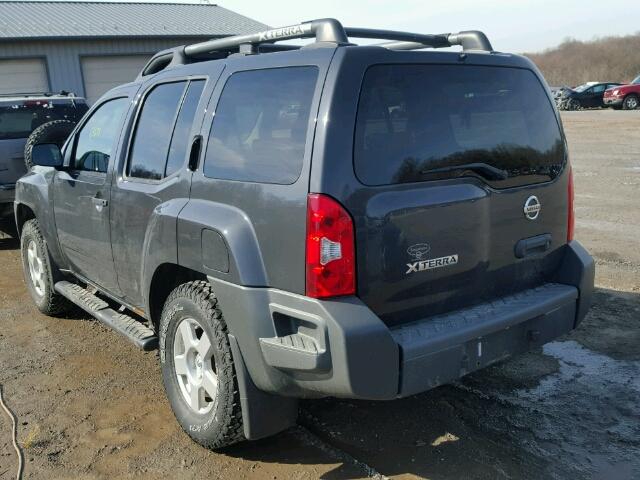 5N1AN08WX8C510523 - 2008 NISSAN XTERRA OFF GRAY photo 3