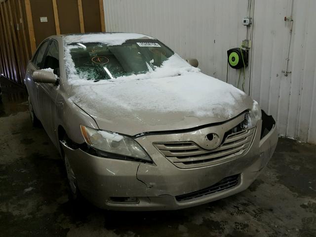 4T1BE46K27U566184 - 2007 TOYOTA CAMRY TAN photo 1