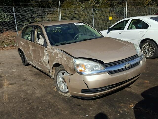 1G1ZT52885F270458 - 2005 CHEVROLET MALIBU LS GOLD photo 1