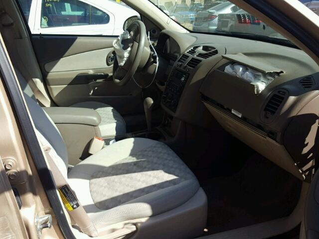 1G1ZT52885F270458 - 2005 CHEVROLET MALIBU LS GOLD photo 5