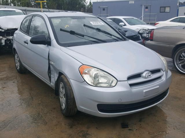 KMHCM36C28U070068 - 2008 HYUNDAI ACCENT GS SILVER photo 1