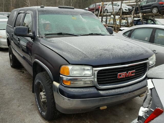 3GKGC26U44G241612 - 2004 GMC YUKON XL C BLUE photo 1