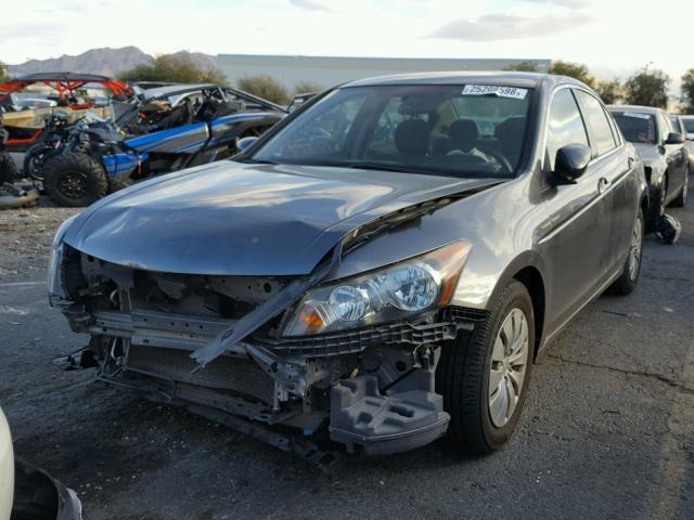 1HGCP2F34BA027948 - 2011 HONDA ACCORD LX CHARCOAL photo 2