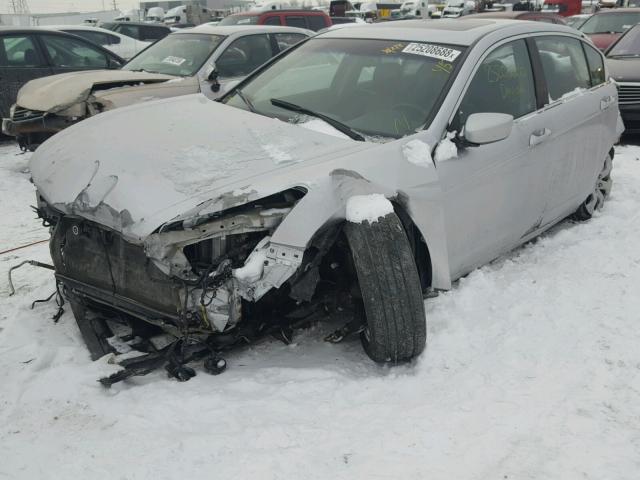 1HGCP26838A061447 - 2008 HONDA ACCORD EXL SILVER photo 2