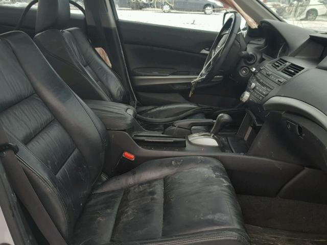 1HGCP26838A061447 - 2008 HONDA ACCORD EXL SILVER photo 5